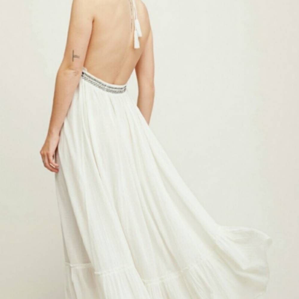 Free People Halter Maxi Dress (XS) - Picture 9 of 13